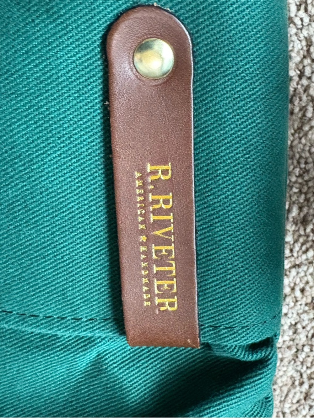 R. Riveter Otto Signature Tote Bag - Picture 12 of 13